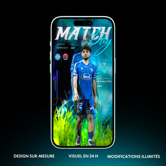 Visuel Sportif Personnalisé